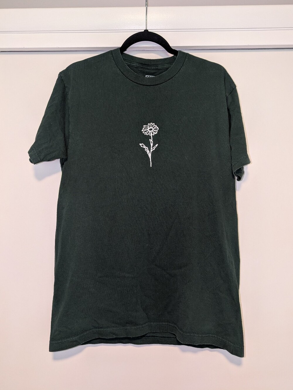 Obey Dark Green Cotton Daisy Tee